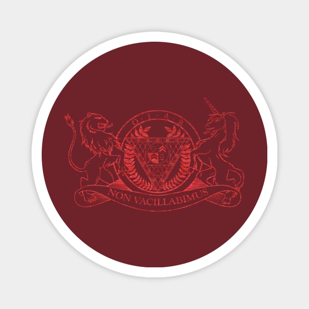 The Magnus Protocol - O.I.A.R. Logo Magnet by Rusty Quill